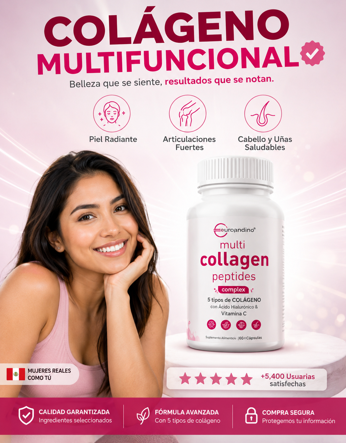 MULTI COLAGENO PEPTIDES 60 CAP